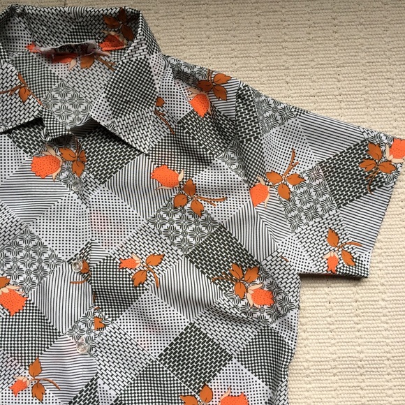 Vintage Tops - Vintage 50s/60s Button Up